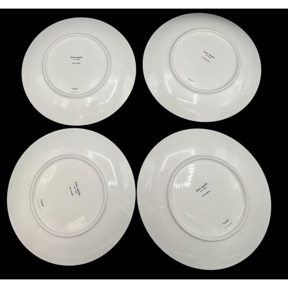 8-Piece Kate Spade NY Luncheon & Tidbit / Appetizer Plates Set Holly Heights - Picture 5 of 11
